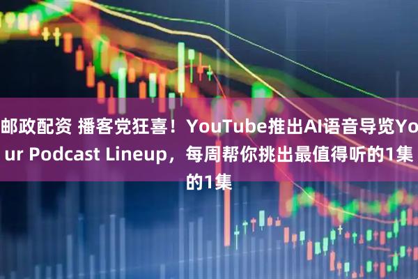 邮政配资 播客党狂喜！YouTube推出AI语音导览Your Podcast Lineup，每周帮你挑出最值得听的1集